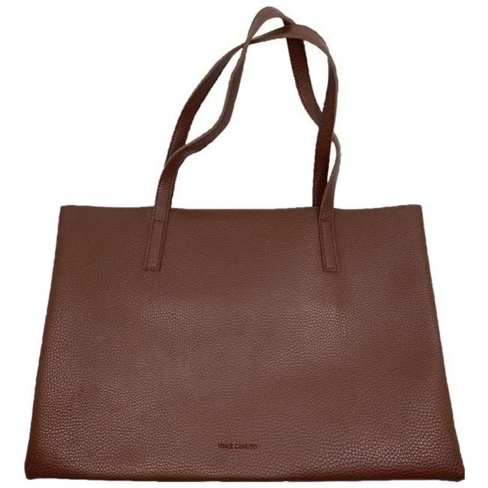 Vince Camuto msrp bronze leather shoulder bag - Picture 1 of 12